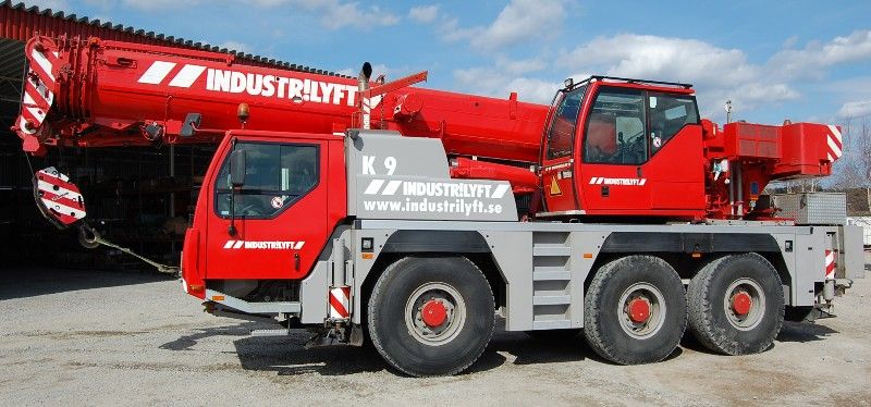 Liebherr LTM 1045/1 med radiostyrning