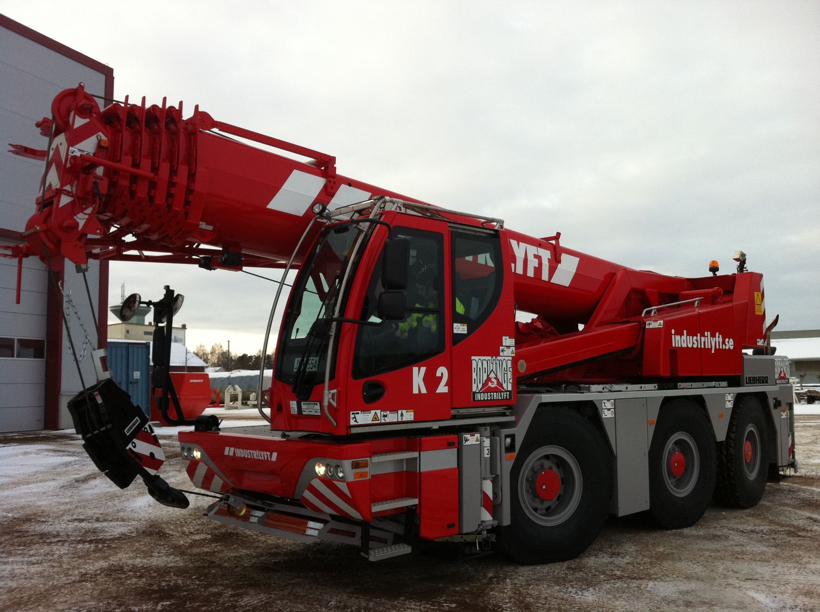 Liebherr LTC 1045-3.1 med radiostyrning